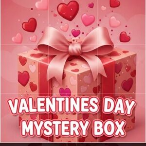 Valentine's Day Mystery Box with Hearts